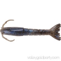 Berkley Gulp! Alive! Shrimp Soft Bait 3" Length, Pearl White/Chartreuse   563330120